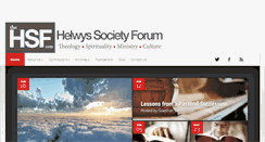 Desktop Screenshot of helwyssocietyforum.com